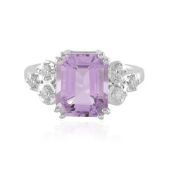 Amethyst Silver Ring