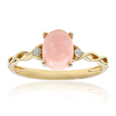 14K Pink Opal Gold Ring (CIRARI)