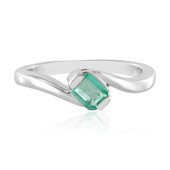 Ethiopian Emerald Silver Ring