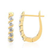 9K SI1 (G) Diamond Gold Earrings (Annette)