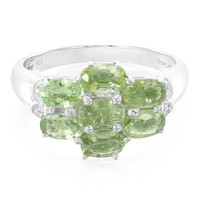 Paraiba Tourmaline Silver Ring