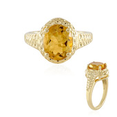 Citrine Silver Ring