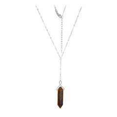 Tiger´s Eye Silver Necklace