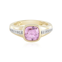 Kunzite Silver Ring