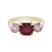 9K Bemainty Ruby Gold Ring (Adela Gold)