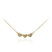 18K I1 (H) Diamond Gold Necklace (CIRARI)