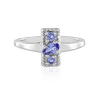 Tanzanite Silver Ring