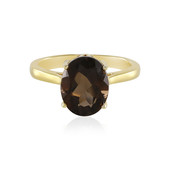 Smoky Quartz Silver Ring