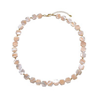 Mother of Pearl Silver Necklace