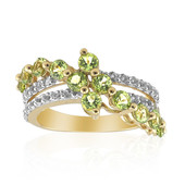 Peridot Silver Ring