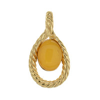 Baltic Amber Silver Pendant