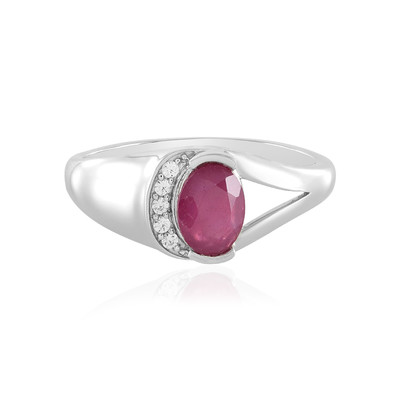 Madagascar Ruby Silver Ring