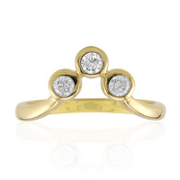 9K SI1 (G) Diamond Gold Ring