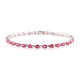 Madagascar Ruby Silver Bracelet