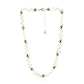 Freshwater pearl Silver Necklace (TPC)