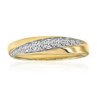 9K SI1 (G) Diamond Gold Ring