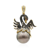18K Tahitian Pearl Gold Pendant (Estée Collection)