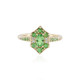 9K Tanzanian Tsavorite Gold Ring