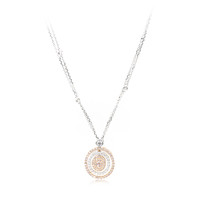 18K I1 Pink Diamond Gold Necklace (CIRARI)