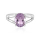 Rose de France Amethyst Silver Ring