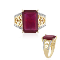 Madagascar Ruby Silver Ring