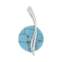 Turquoise Silver Pendant