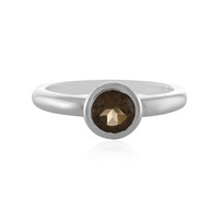 Smoky Quartz Silver Ring