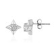 Zircon Silver Earrings