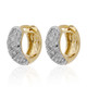 9K I2 (I) Diamond Gold Earrings