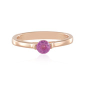 Madagascar Pink Sapphire Silver Ring