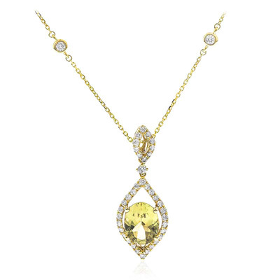 14K Colour Change Diaspore Gold Necklace (CIRARI)