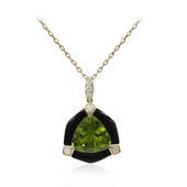 14K Dashihe Peridot Gold Necklace (CIRARI)