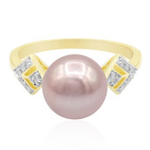 9K Pink Ming Pearl Gold Ring (TPC)