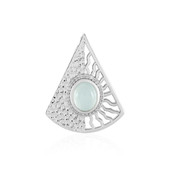 Brazilian Aquamarine Silver Pendant (MONOSONO COLLECTION)