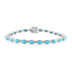 Sleeping Beauty Turquoise Silver Bracelet