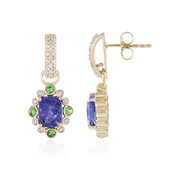 9K Tanzanite Gold Earrings (Adela Gold)