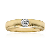 9K SI1 (G) Diamond Gold Ring