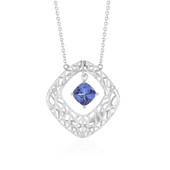 9K AAA Tanzanite Gold Necklace (Ornaments by de Melo)