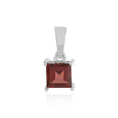 Mozambique Garnet Silver Pendant