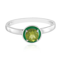 Peridot Silver Ring