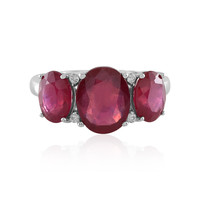 Madagascar Ruby Silver Ring (de Melo)