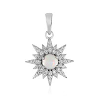 Welo Opal Silver Pendant