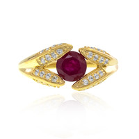 Madagascar Ruby Silver Ring