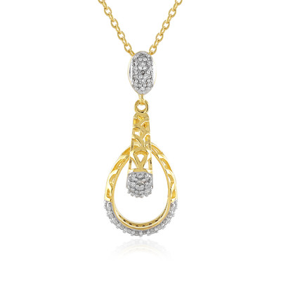 I2 (J) Diamond Silver Necklace