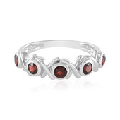 Mozambique Garnet Silver Ring