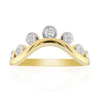 9K SI1 (G) Diamond Gold Ring