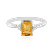 Citrine Silver Ring