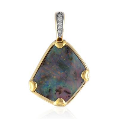 18K Boulder Opal Gold Pendant (Mark Tremonti)