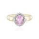 Kunzite Silver Ring