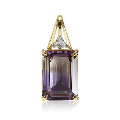 9K Ametrine Gold Pendant (Adela Gold)